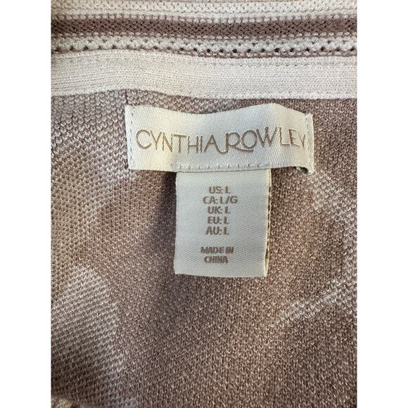 Cynthia Rowley NWT Women Cardigan Button Up Sweater L Thick and Soft! Career - Picture 8 of 11